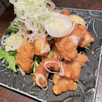 蕎麦バル 1351 - 蛸の唐揚げ