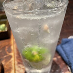 蕎麦バル 1351 - すだちソーダ（ソフトドリンク）