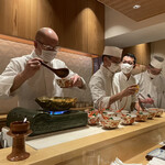 銀座 しのはら - お店の方々　チームワークが最高！