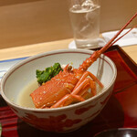 銀座 しのはら - 伊勢海老　河豚　蛤　鍋