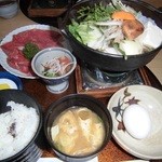 みそ乃 - 近江牛　牛鍋定食