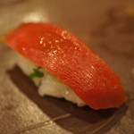 鮨匠 のむら - マグロのづけ握り。