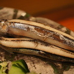 鮨匠 のむら - きびなご焼き。