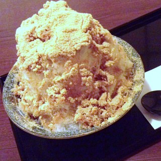 体の芯から冷んやり きな粉タップリ美味しいかき氷 食べログまとめ