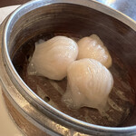 上海点心 豫園 - 海老蒸し餃子3個630円