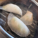 上海点心 豫園 - 水晶餃子3個830円