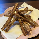 うなぎのかんたろう - 骨のからあげ（¥390）