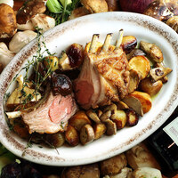 骨付き仔羊のグリル レモンとアロマティックオイル