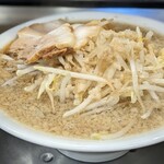 麺屋 一魂 - ニンニク背脂ラーメン
