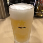 宮本太郎。 - 生ビール（中ジョッキ）450円