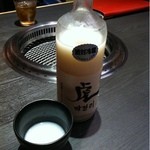 一龍 - 竜と言えば虎。これはしがみついても飲みたいマッコリです。