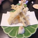 寿司割烹　魚徳 - 穴子天ぷら