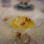 グリルうかい 丸の内店 - 帆立のゼリー寄せ
