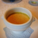 グリルうかい - 栗のスープ