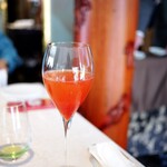 グリルうかい - 苺のスパークリングカクテル