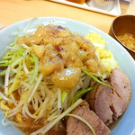 顎で喰らえ - ミニラーメン+味ネギ