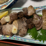 喜美寿司 - かまとろ串焼き