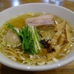 ルースター - 塩ラーメン（大盛）＋味玉