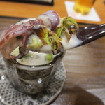 銀座おかもと - 中のホタルイカです。