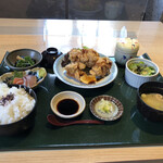 食菜酒楽 かぐら - お昼の御膳(唐揚げ)/1200円