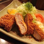 とんかつ藤 - 衣薄くてカリカリサクサク～肉柔らか～