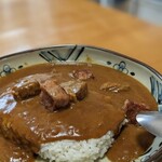 NISHIKIYA KITCHEN - ゴルゴンゾーラ ビーフカレー +サイコロステーキver