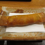 銀座おかもと - 春巻が良いアクセントをつけています。