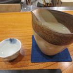 銀座おかもと - この酒器でいただきました。