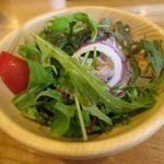 プチレストラン ないとう - 手摘みのベビーリーフサラダ