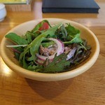 プチレストラン ないとう - 手摘みのベビーリーフサラダ