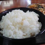 味処花しょく - ごはん大盛りです