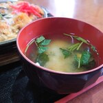 味処花しょく - 味噌汁