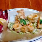 ヴォメロ - 活ヤリイカとゼッポリーネのフリット盛り合わせ