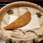 銀座すがの - 海老芋を6時間炊いたんを揚げたんだとか。ねっとり香ばしい