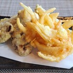 大福丸食堂 - 天ぷら盛り合わせ