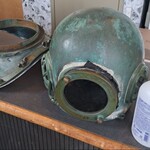 大福丸食堂 - 潜水用のヘルメット