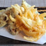 大福丸食堂 - 天ぷら盛り合わせ
