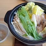 大福丸食堂 - タコしゃぶ用の鍋