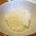 プチレストラン ないとう - ご飯は少なめにしてもらいました。