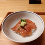 一本杉 川嶋 - メジマグロ漬けご飯