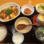 Shikisai Shukashizuka - 日替わり定食（麻婆豆腐）　¥780