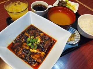 Chuugoku Shisem Menhanten Ittou - 四川麻婆豆腐定食