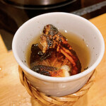 あじ平 - ヒレ酒