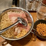 Okonomiyaki Teppanyaki Tokugawa - 豚ベビースターもんじゃ