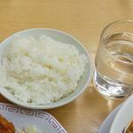 来来亭 - 私が食べた白ご飯 ※拡大 (2023.01.28)