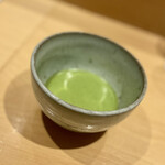 銀座 しのはら - 抹茶。