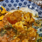 ヌードル＆スパイスカレー 今日の1番 - 