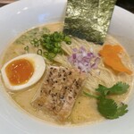 麺屋 清 - グリーンカレーラーメン