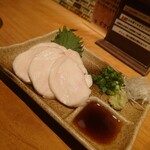 Ashiya Kushiage Kopan - 鶏の刺身風 さっぱりしてます