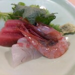 小料理 椿 - お刺身〜。